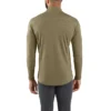 Camisola térmica masculina de camada base com fecho de correr de um quarto - carhartt Force® - Peso médio - Poliéster-lã