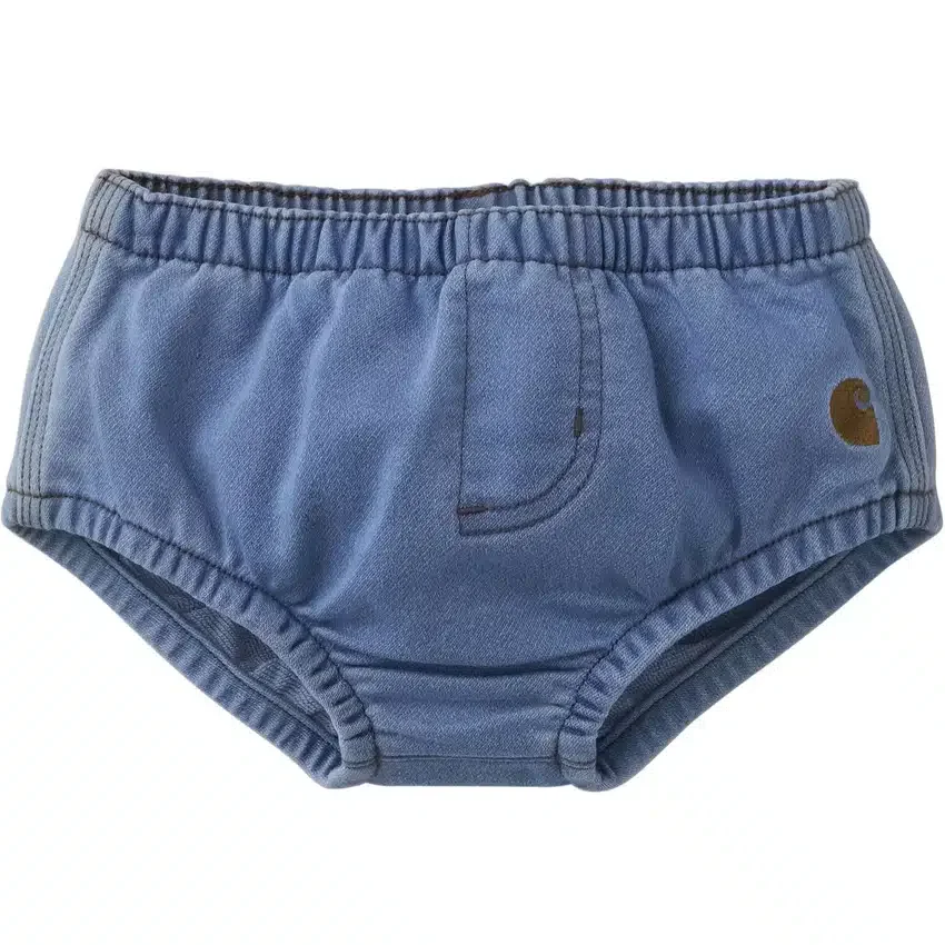 Capa de fralda em ganga Rugged Flex™ com cintura elástica para crianças (bebé)