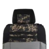 Capa universal ajustável para banco tipo balde em nylon resistente