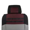 Capa universal ajustável para banco tipo balde em nylon resistente