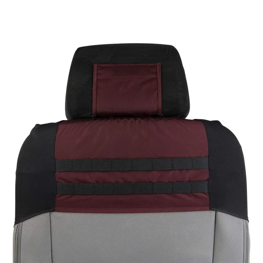 Capa universal ajustável para banco tipo balde em nylon resistente