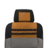 Capa universal ajustável para banco tipo balde em nylon resistente