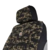 Capa universal ajustável para banco tipo balde em nylon resistente