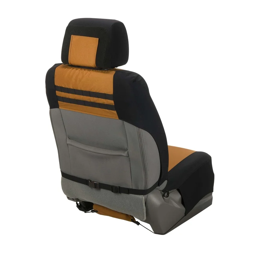 Capa universal ajustável para banco tipo balde em nylon resistente