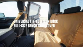 Capa universal em nylon Duck para banco de tamanho normal