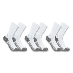 Carhartt Force® Meias de cano médio, embalagem de 3 pares