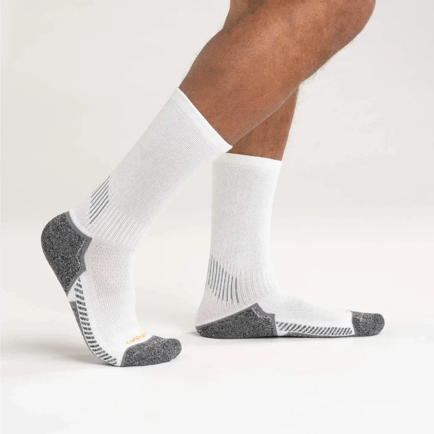 Carhartt Force® Meias de cano médio, embalagem de 3 pares