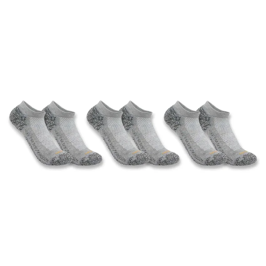 Carhartt Force® Meias de corte baixo e peso médio, embalagem de 3 pares