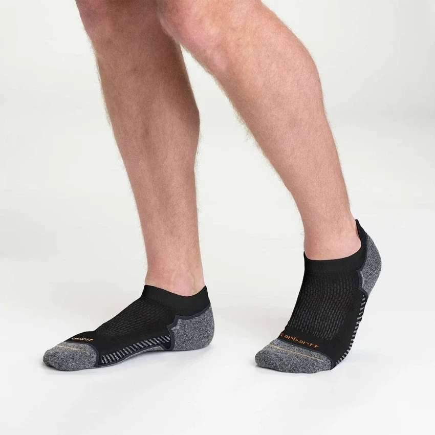 Carhartt Force® Meias de corte baixo e peso médio, embalagem de 3 pares