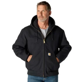 Carhartt J140 Casaco Active isolado para homem, em tecido Firm Duck icónico
