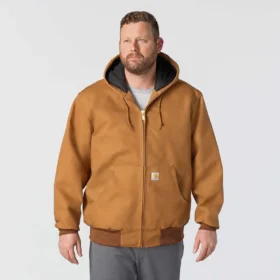 Carhartt J140 Casaco Active isolado para homem, em tecido Firm Duck icónico