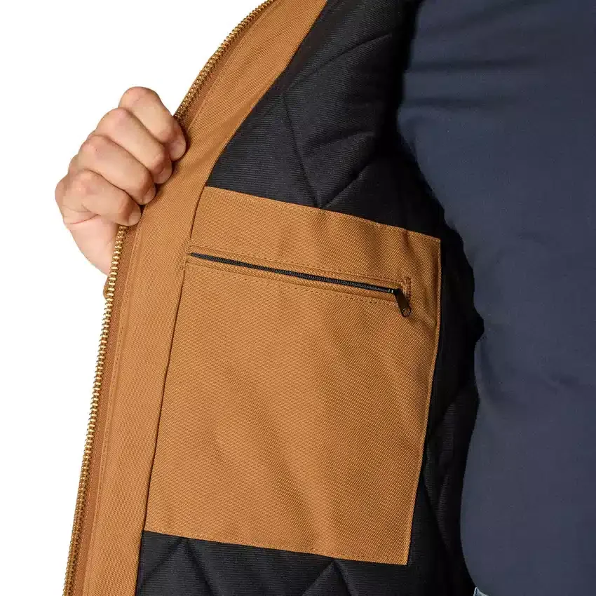 Carhartt J140 Casaco Active isolado para homem, em tecido Firm Duck icónico