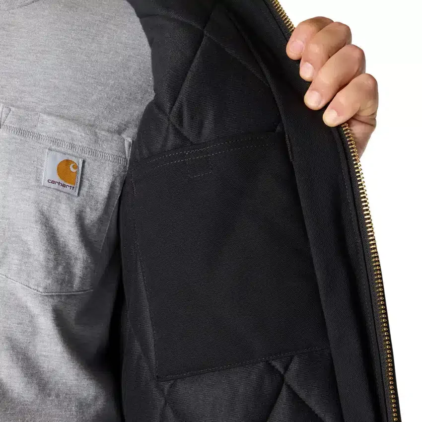 Carhartt J140 Casaco Active isolado para homem, em tecido Firm Duck icónico
