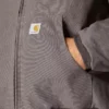 Carhartt J140 Casaco Active isolado para homem, em tecido Firm Duck icónico