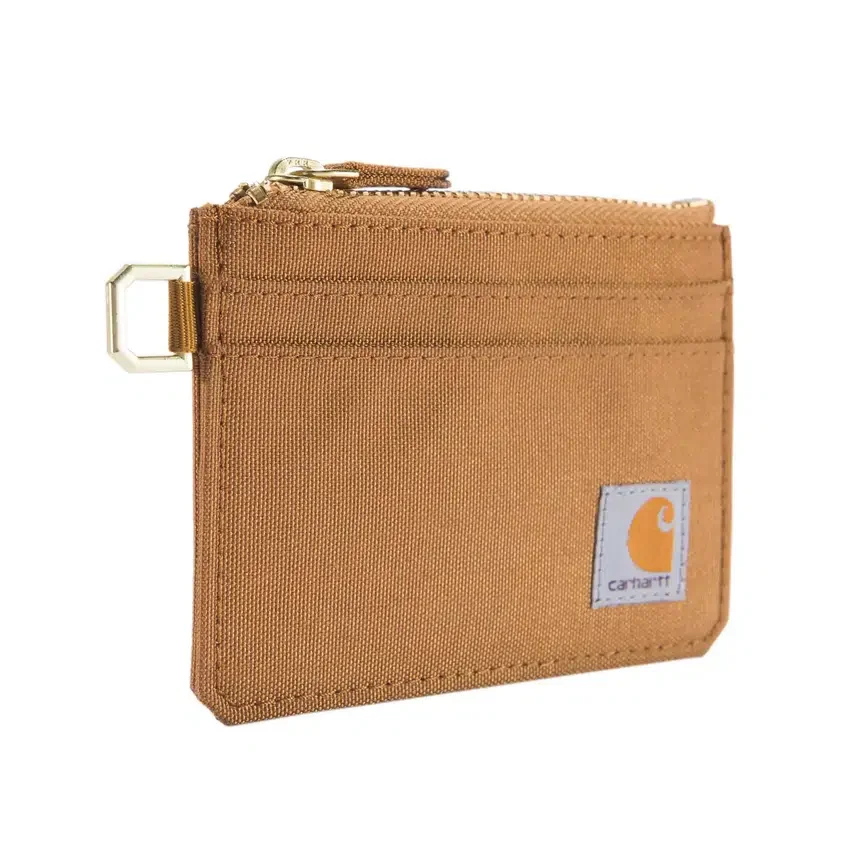 Carteira em nylon Duck com fecho de correr para cartões