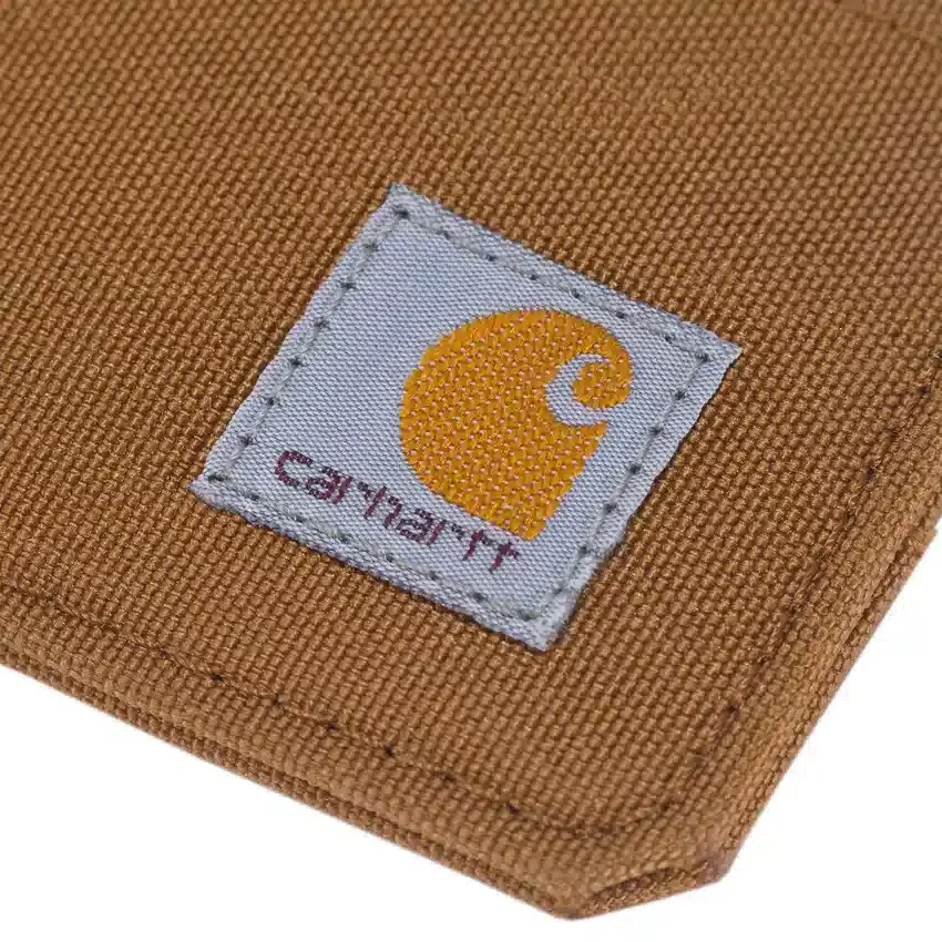 Carteira em nylon Duck com fecho de correr para cartões