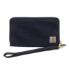 Carteira tipo clutch plana em nylon Duck