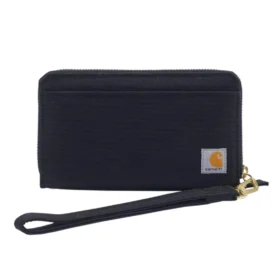 Carteira tipo clutch plana em nylon Duck
