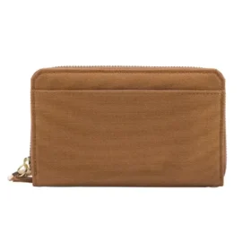Carteira tipo clutch plana em nylon Duck