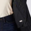 Casaco Active Jac feminino, de tecido de algodão lavado, pesado e com isolamento térmico