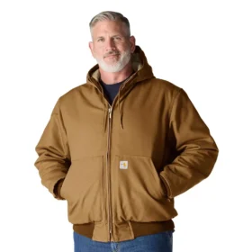 Casaco Active Jacket para homem, corte largo, em tecido de algodão e linho, com isolamento térmico - Casacos resistentes ao fogo
