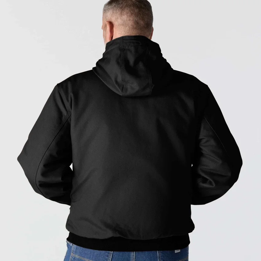 Casaco Active Jacket para homem, corte largo, em tecido de algodão e linho, com isolamento térmico - Casacos resistentes ao fogo