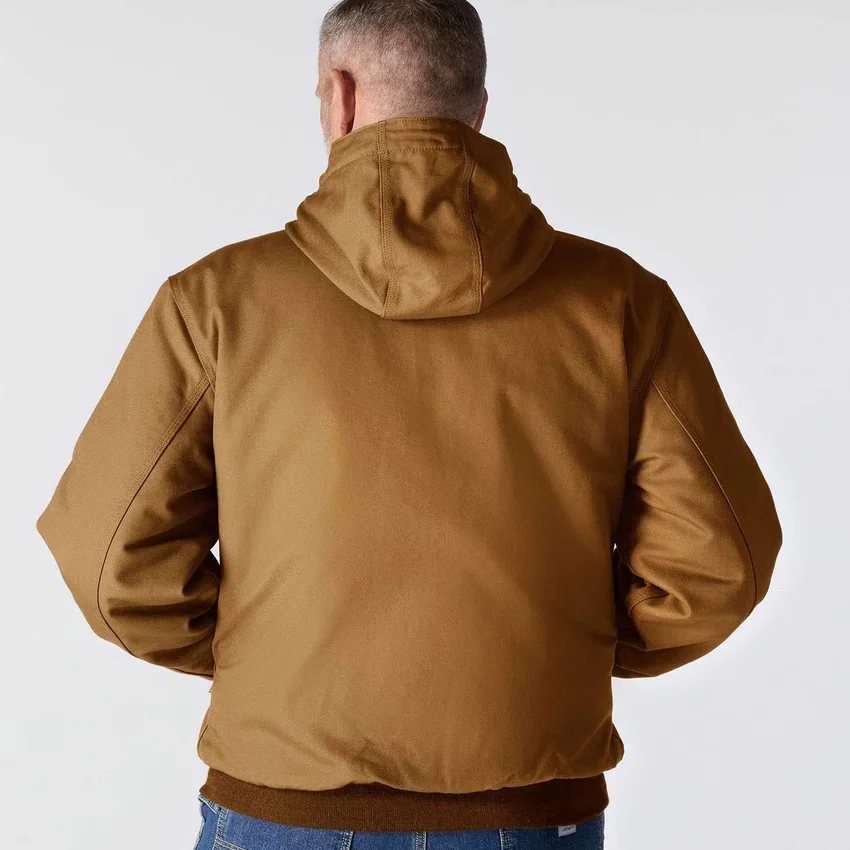 Casaco Active Jacket para homem, corte largo, em tecido de algodão e linho, com isolamento térmico - Casacos resistentes ao fogo