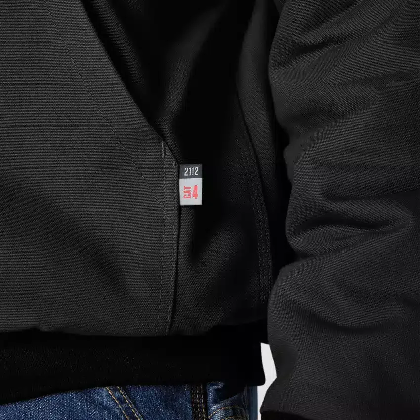 Casaco Active Jacket para homem, corte largo, em tecido de algodão e linho, com isolamento térmico - Casacos resistentes ao fogo