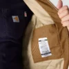Casaco Active Jacket para homem, corte largo, em tecido de algodão e linho, com isolamento térmico - Casacos resistentes ao fogo