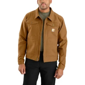 Casaco Berwick em Duck Canvas para homem, corte descontraído e tecido Rugged Flex