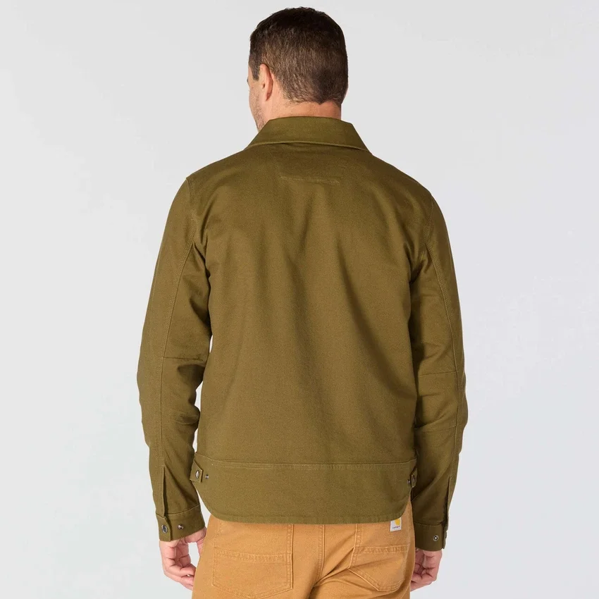 Casaco Berwick em Duck Canvas para homem, corte descontraído e tecido Rugged Flex