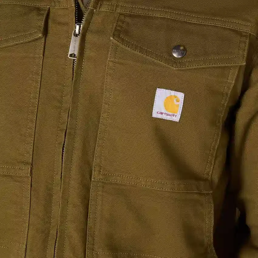 Casaco Berwick em Duck Canvas para homem, corte descontraído e tecido Rugged Flex