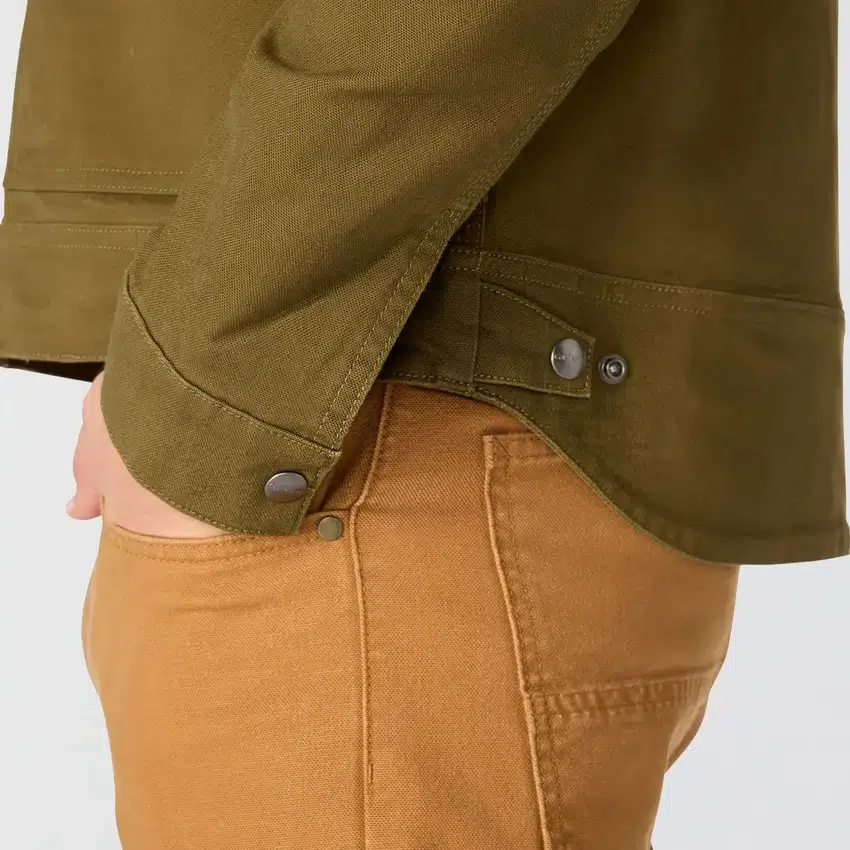 Casaco Berwick em Duck Canvas para homem, corte descontraído e tecido Rugged Flex
