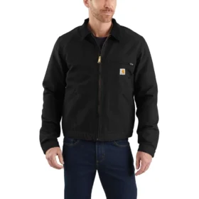 Casaco carhartt J01 «Detroit Jacket» para homem, icónico, com forro de manta de pato