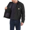 Casaco carhartt J01 «Detroit Jacket» para homem, icónico, com forro de manta de pato