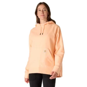 Casaco com capuz em velo oversized Force Quick-Dry para mulher