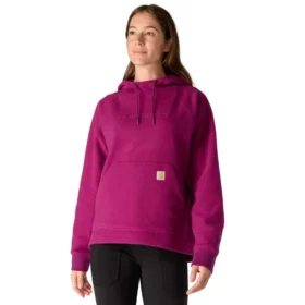 Casaco com capuz em velo oversized Force Quick-Dry para mulher