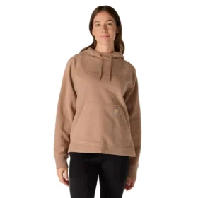 Casaco com capuz em velo oversized Force Quick-Dry para mulher