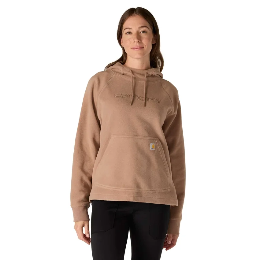 Casaco com capuz em velo oversized Force Quick-Dry para mulher