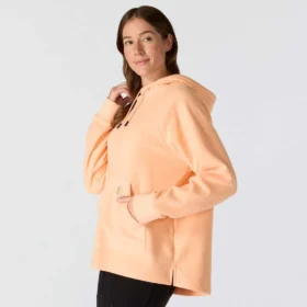 Casaco com capuz em velo oversized Force Quick-Dry para mulher
