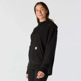 Casaco com capuz em velo oversized Force Quick-Dry para mulher