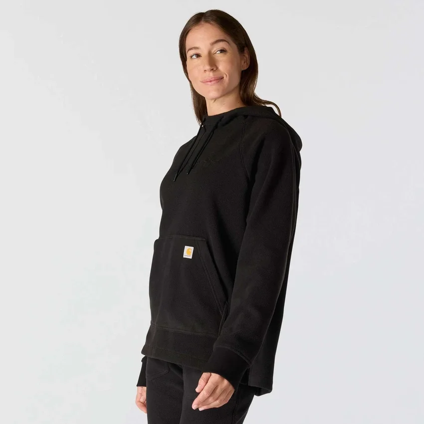 Casaco com capuz em velo oversized Force Quick-Dry para mulher