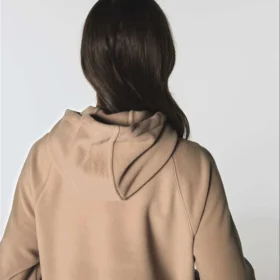 Casaco com capuz em velo oversized Force Quick-Dry para mulher