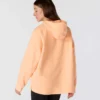 Casaco com capuz em velo oversized Force Quick-Dry para mulher
