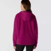 Casaco com capuz em velo oversized Force Quick-Dry para mulher
