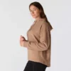 Casaco com capuz em velo oversized Force Quick-Dry para mulher