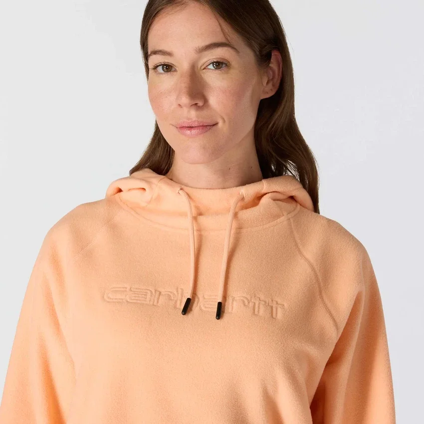 Casaco com capuz em velo oversized Force Quick-Dry para mulher