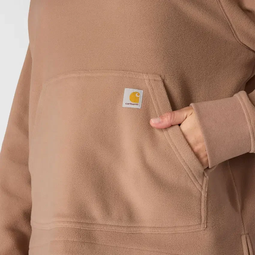 Casaco com capuz em velo oversized Force Quick-Dry para mulher
