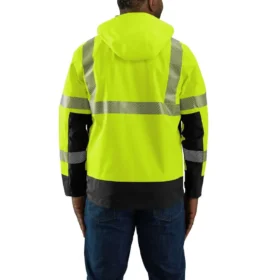 Casaco de chuva impermeável de alta visibilidade Classe 3 Portsmouth para homem: Casaco Storm Defender