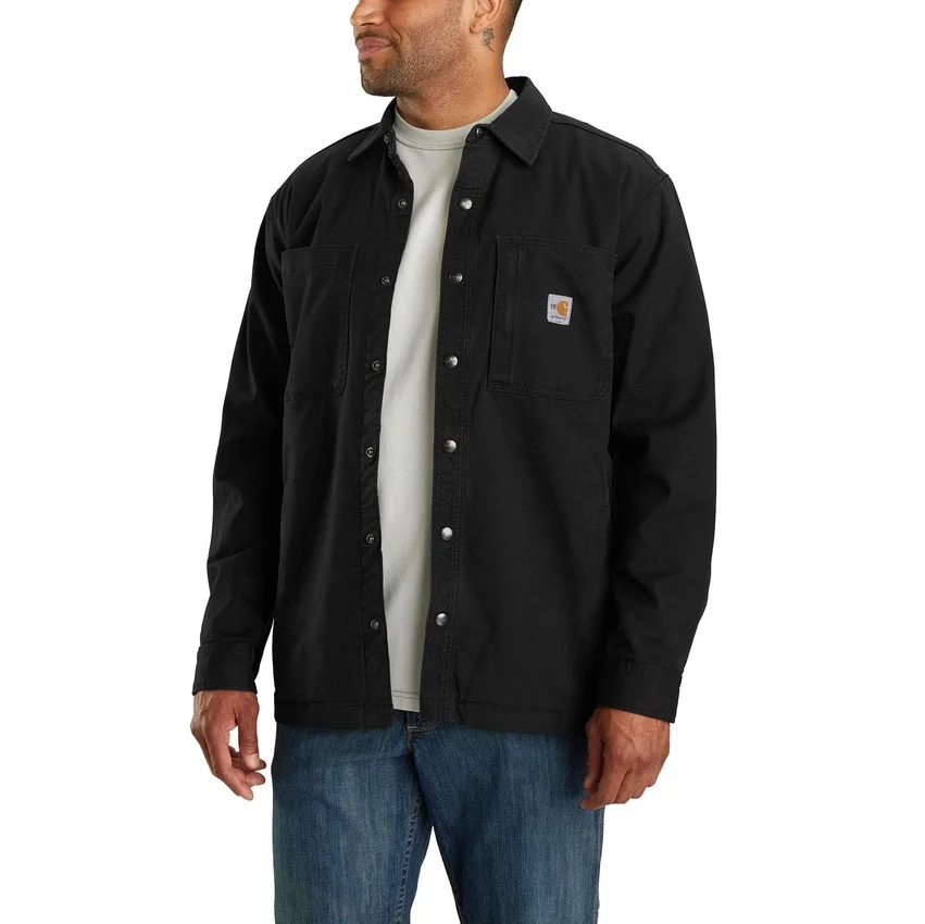 Casaco de lona Fr Rigby para homem - Camisas resistentes ao fogo